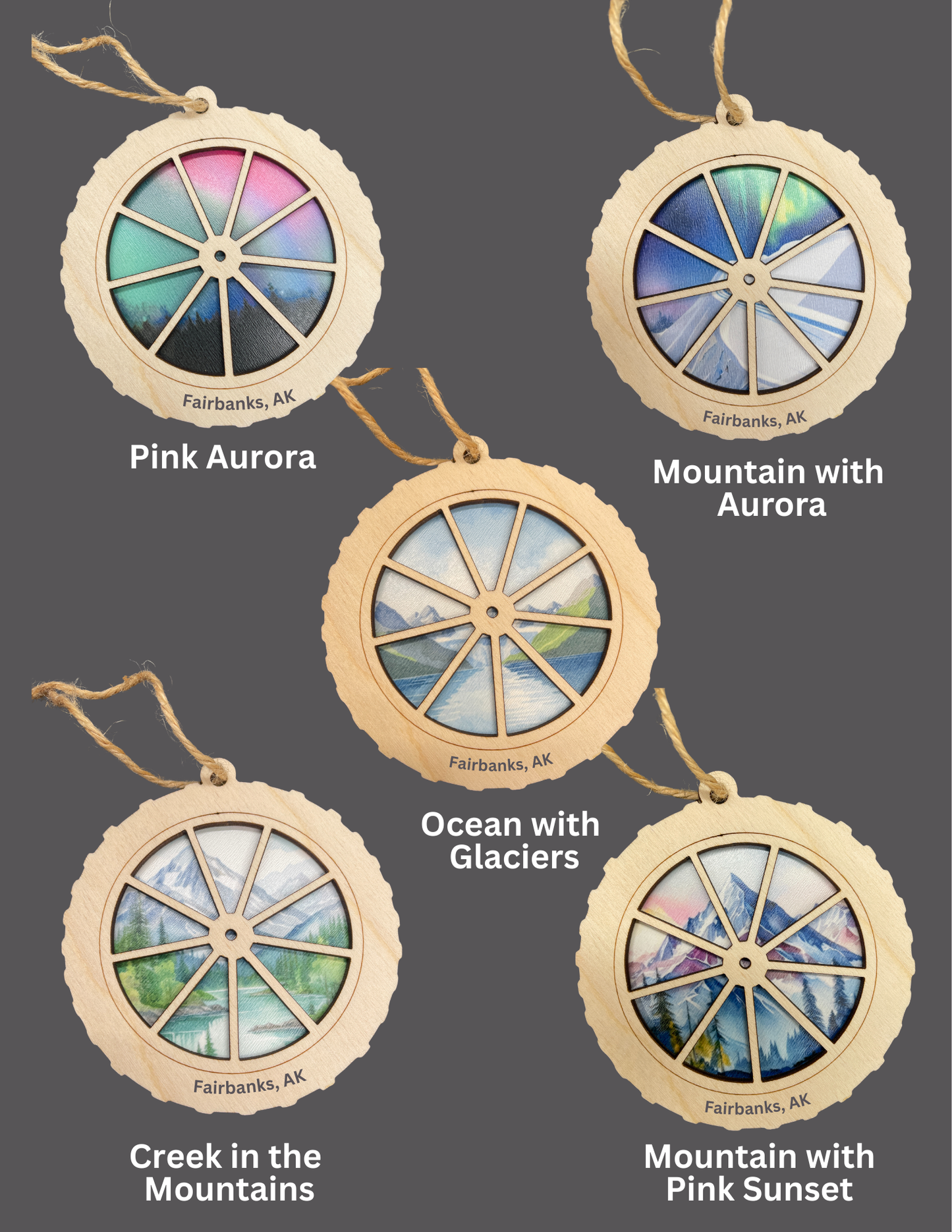 Bike Tire Ornament