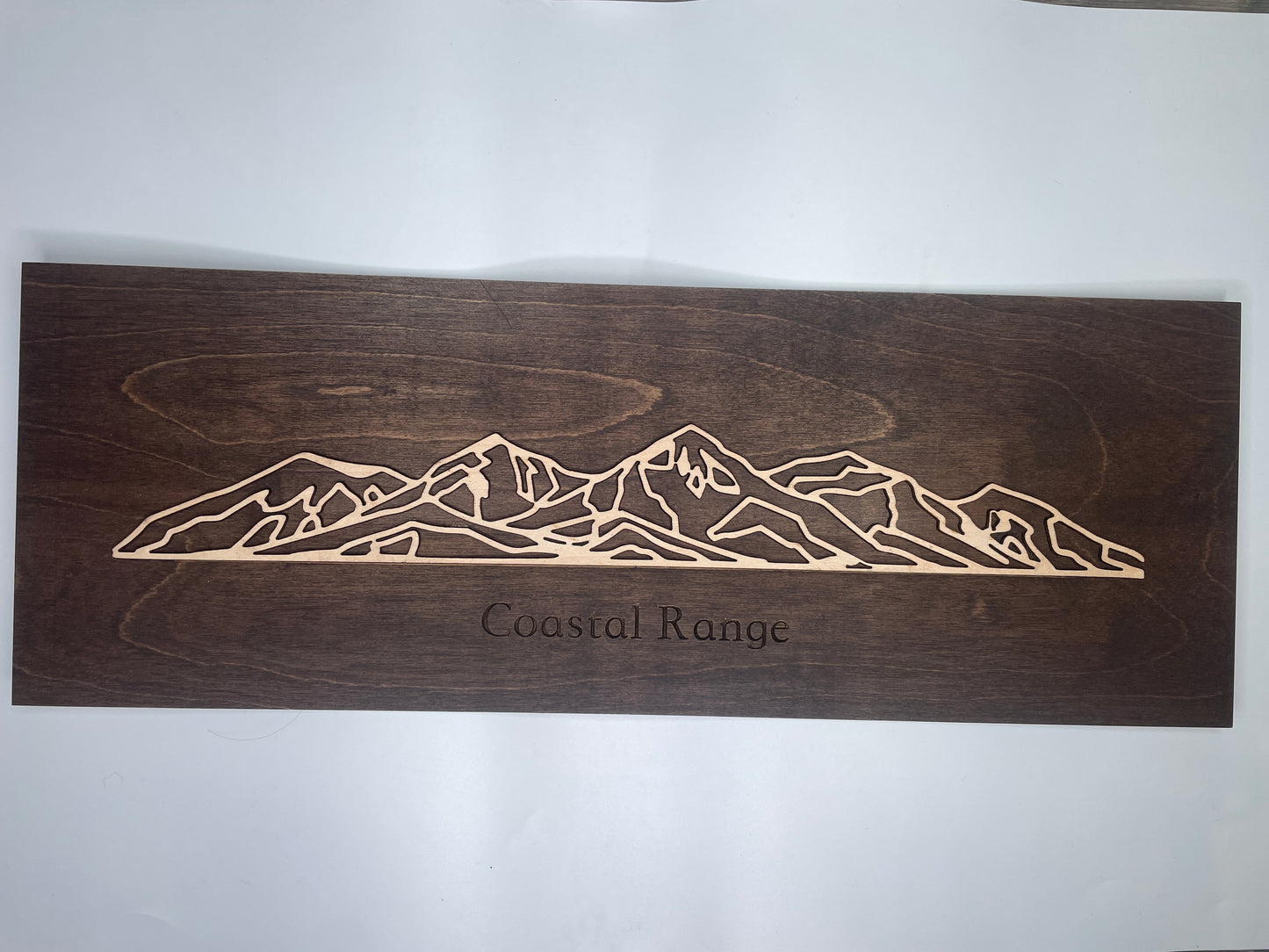 Mountain Range Line Art