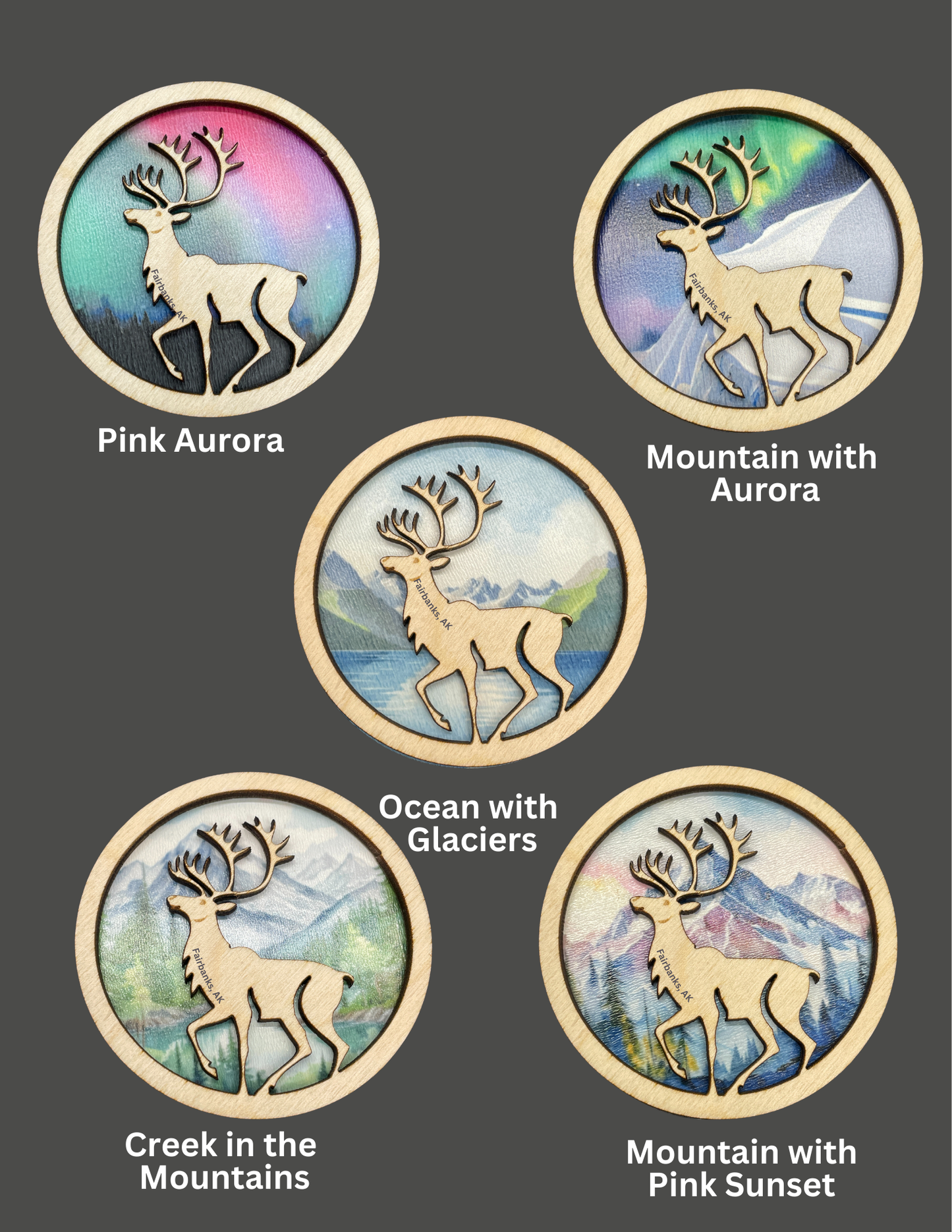 Caribou Magnets
