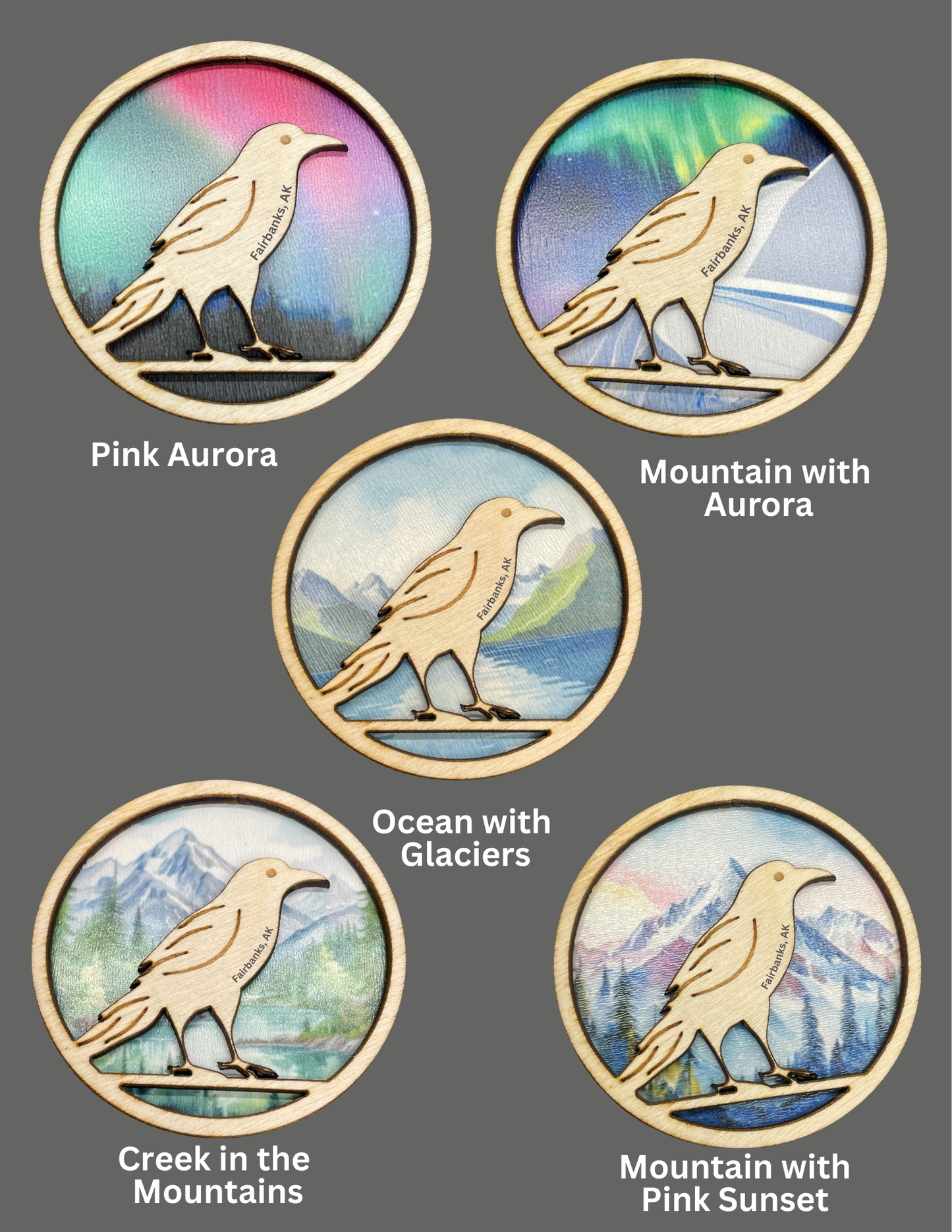 Raven Magnet