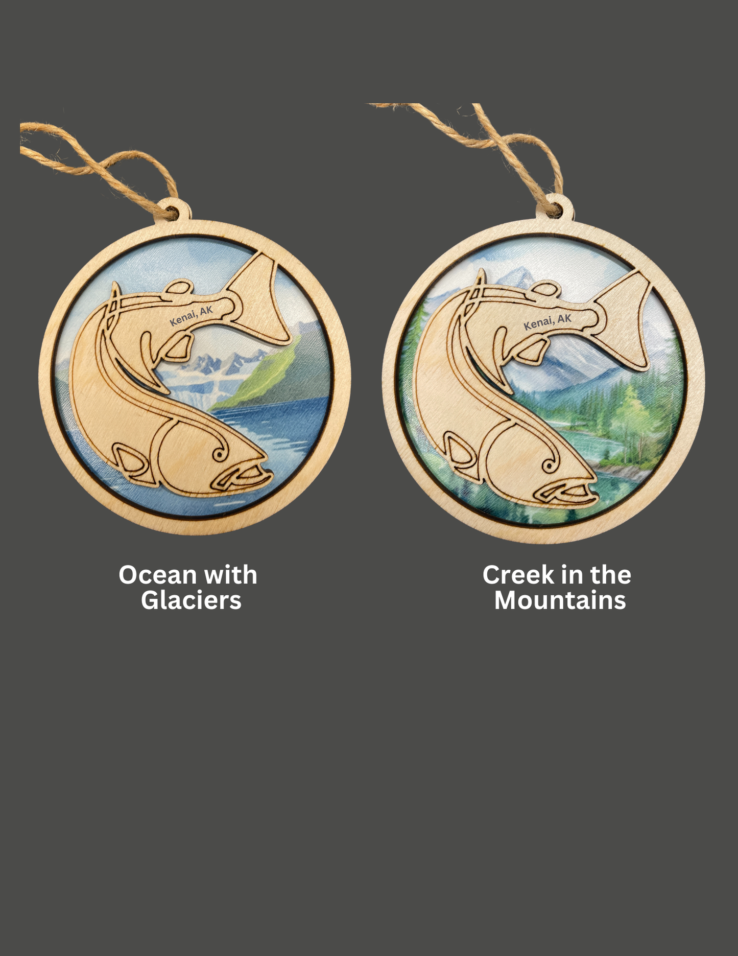 Salmon Ornament