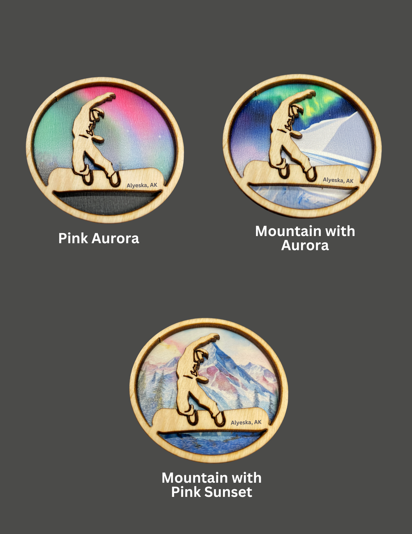 Snowboarder Magnet