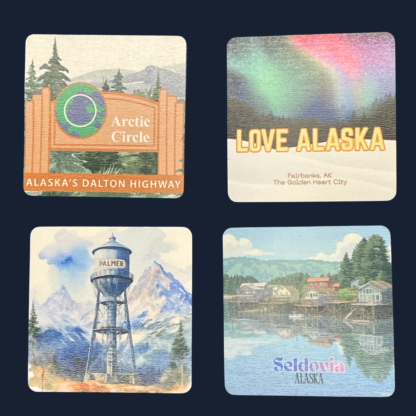 Custom 2.5" Square Magnets