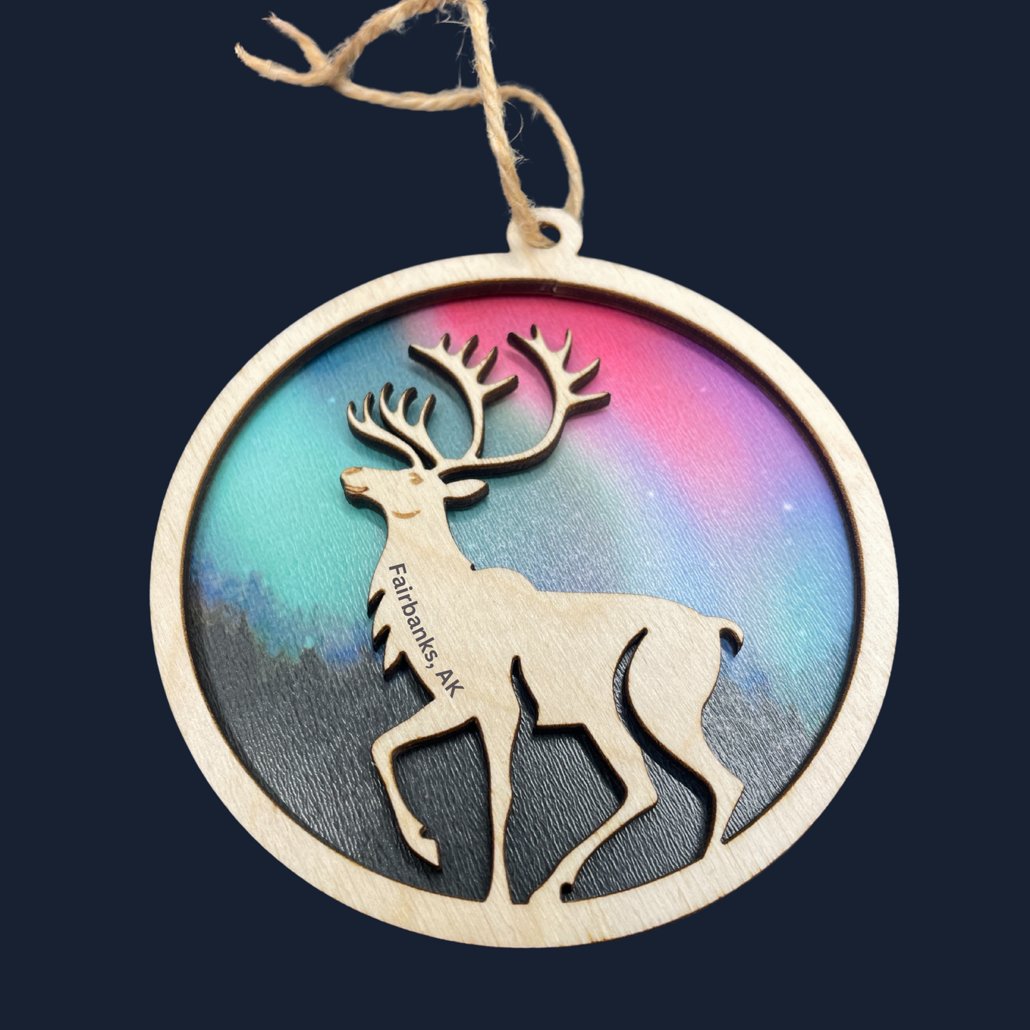 Caribou Ornament