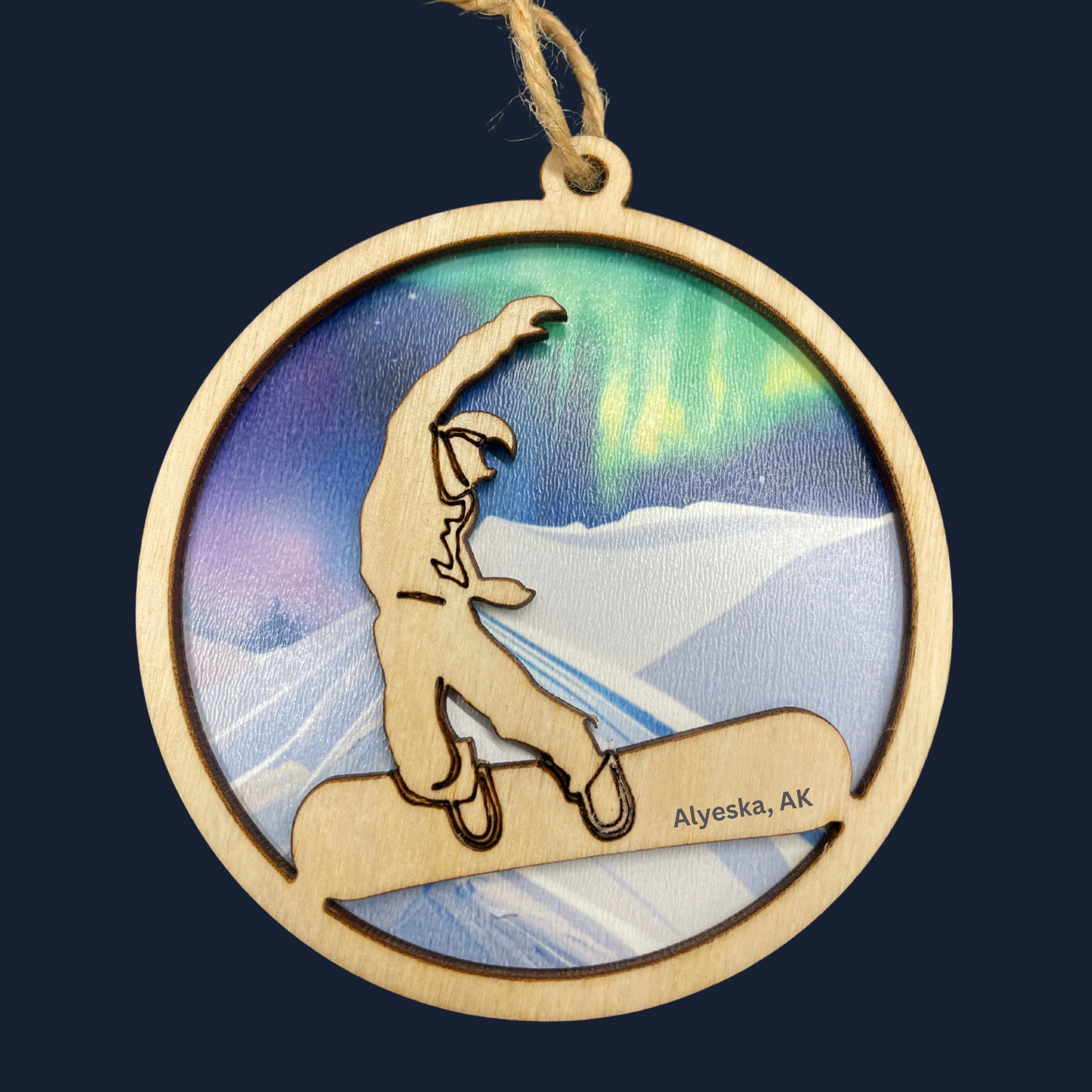 Snowboarder Ornament