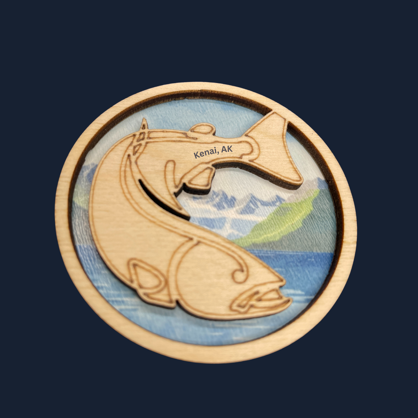 Salmon Magnet