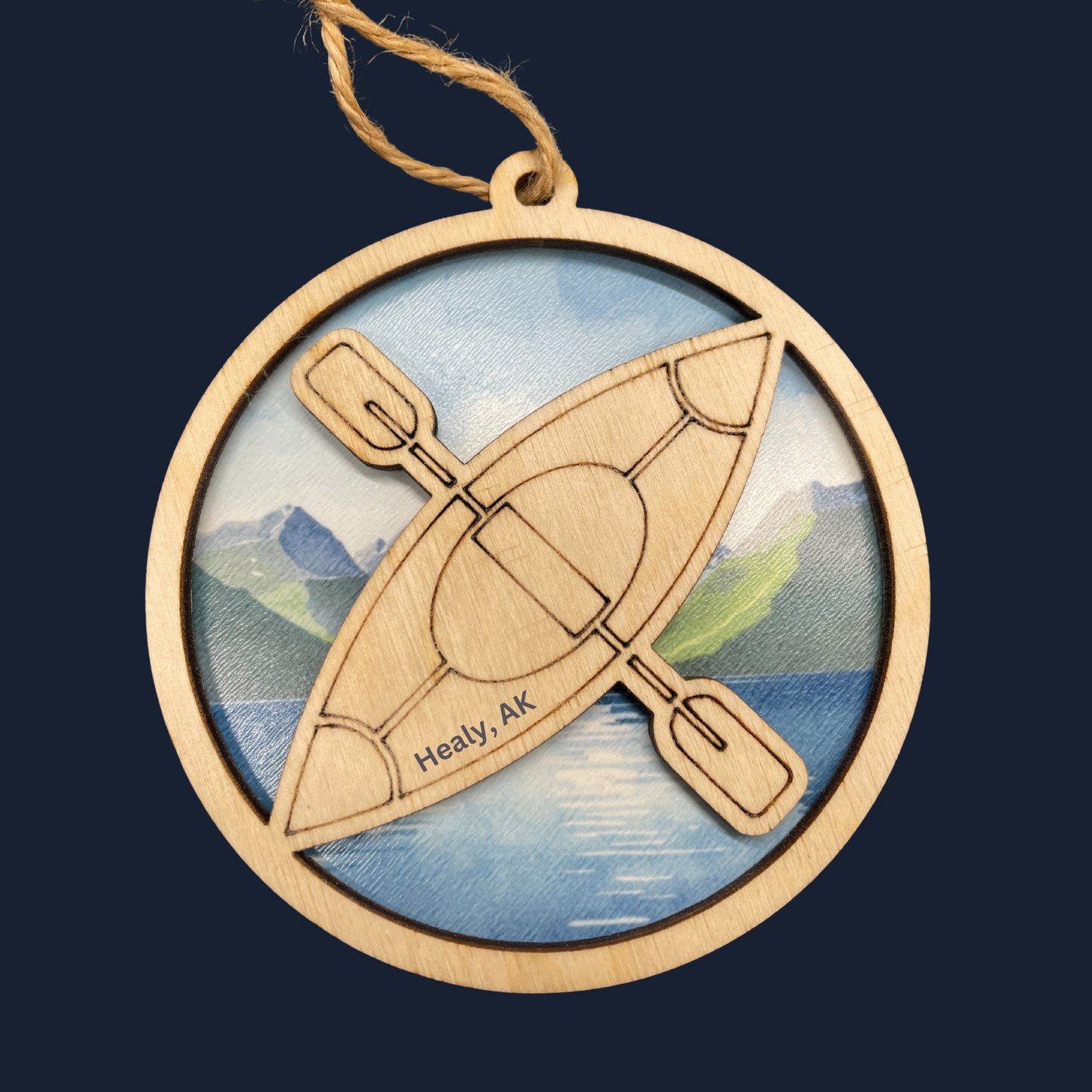 Kayak Ornament