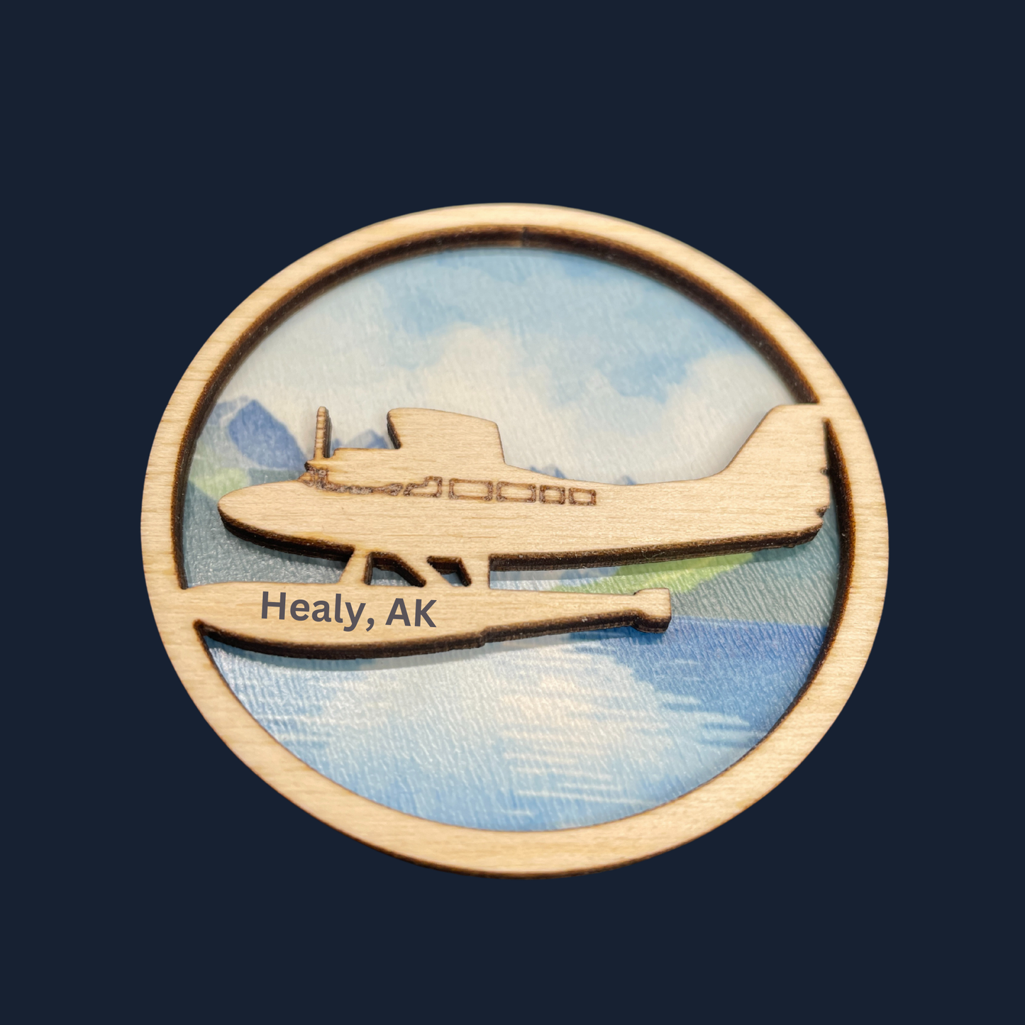 Float Plane Magnet