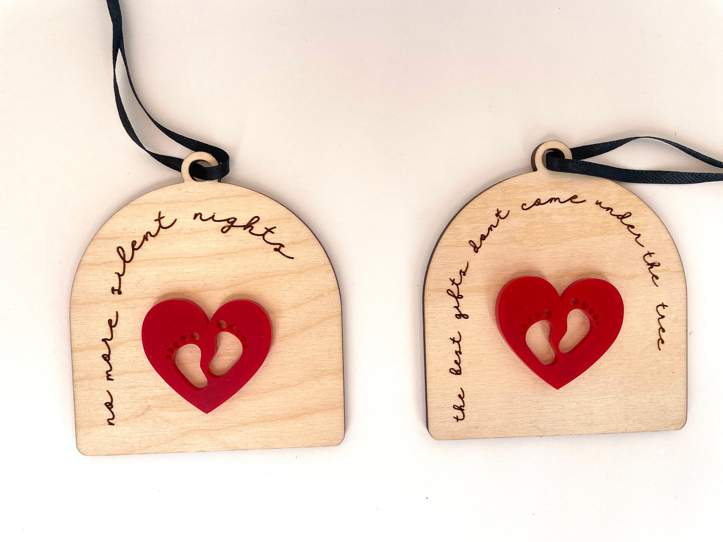 Baby Heart Christmas Ornament