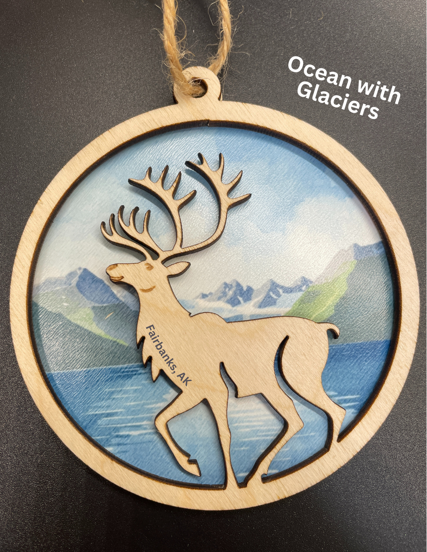 Caribou Ornament