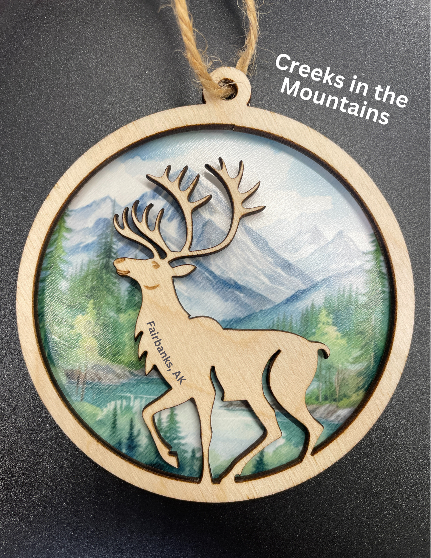 Caribou Ornament