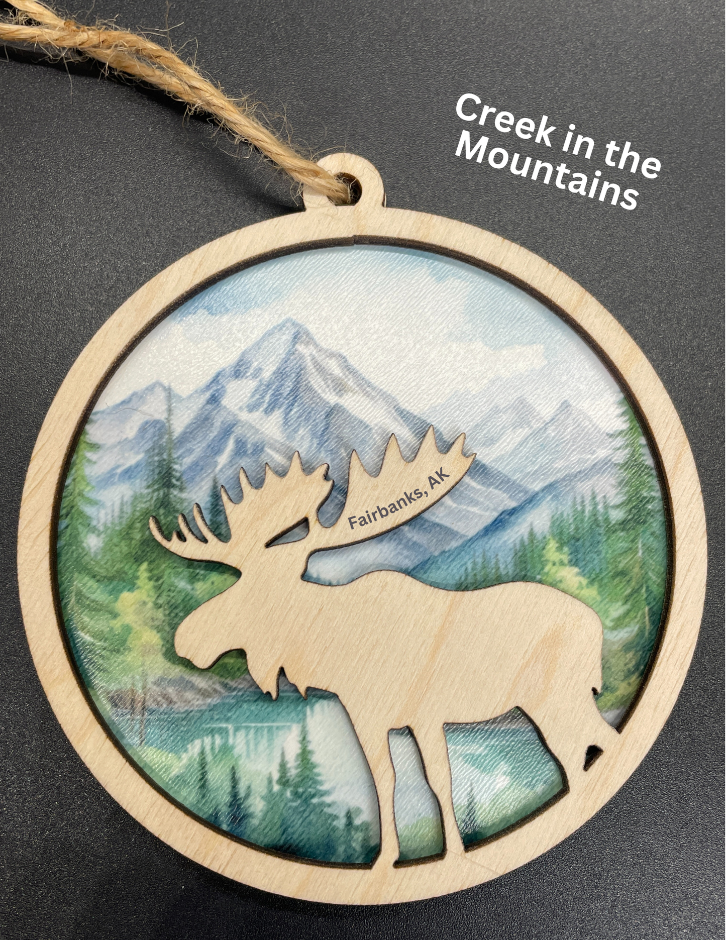 Moose Ornament