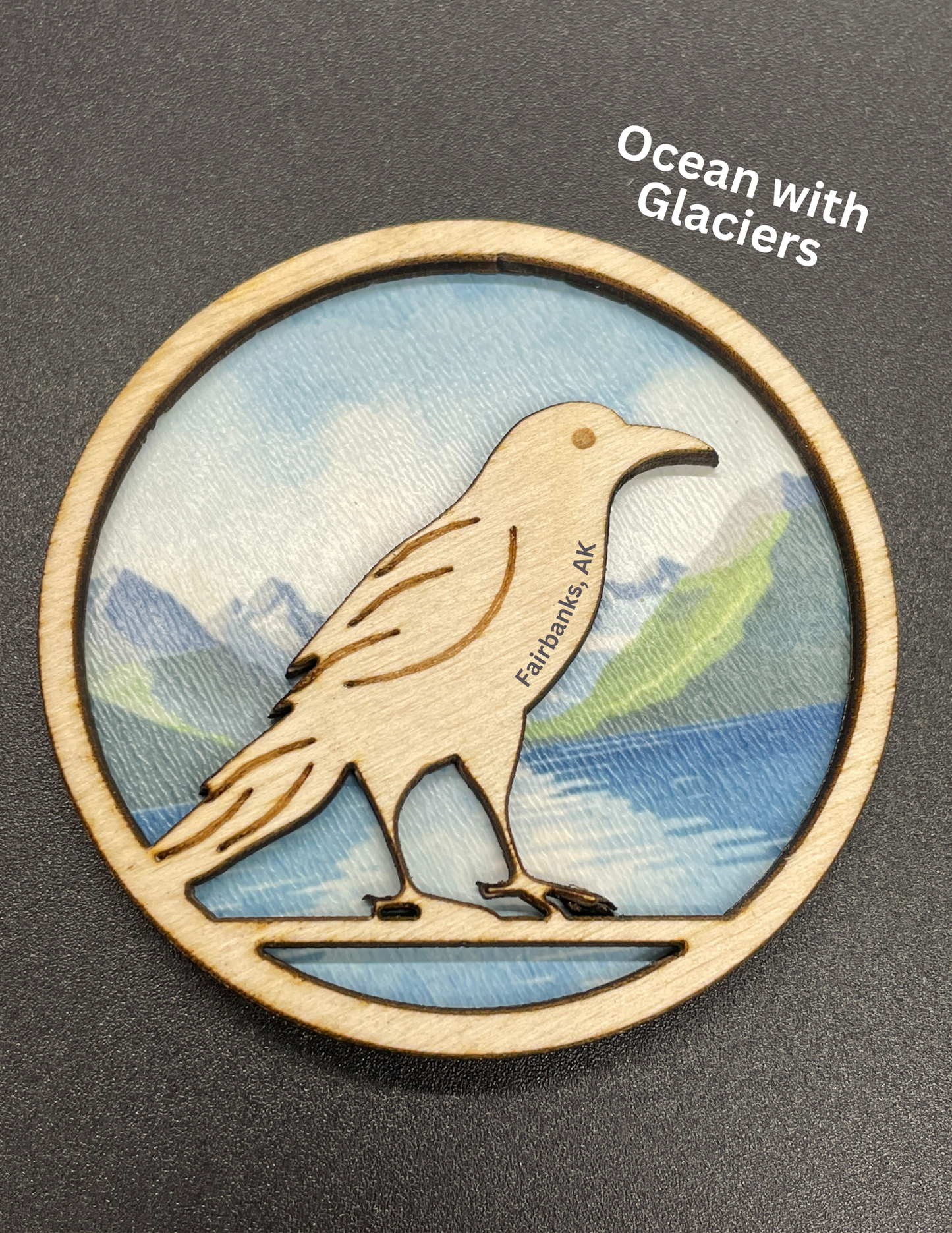 Raven Magnet