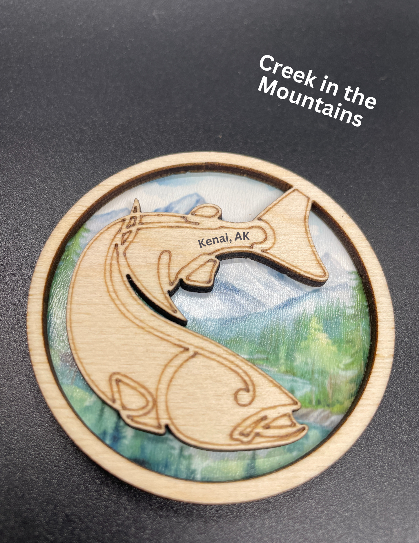 Salmon Magnet