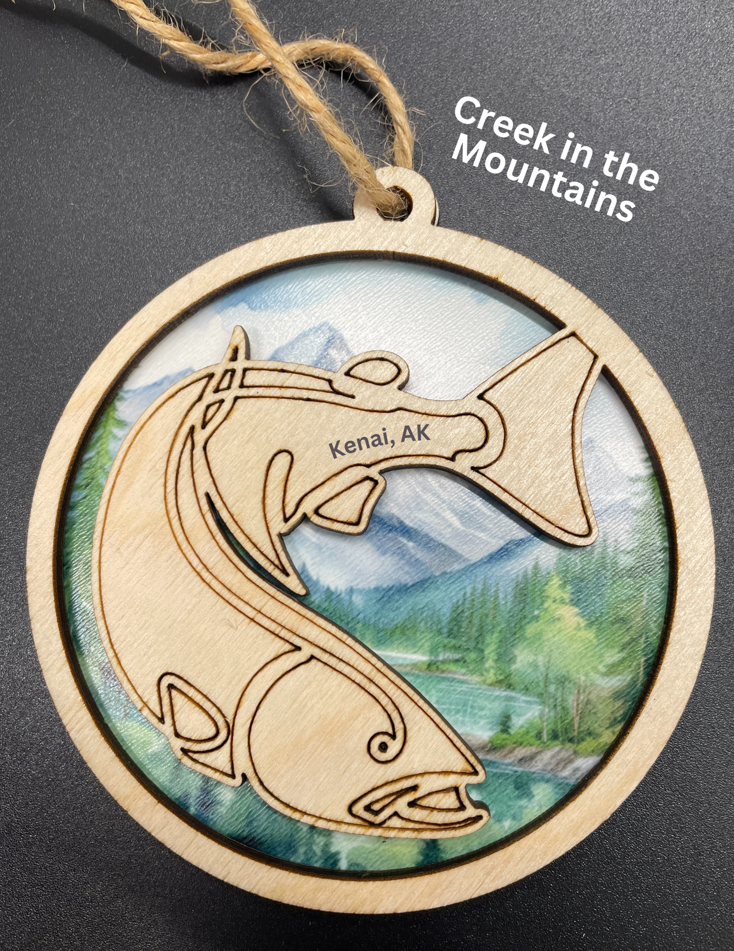 Salmon Ornament