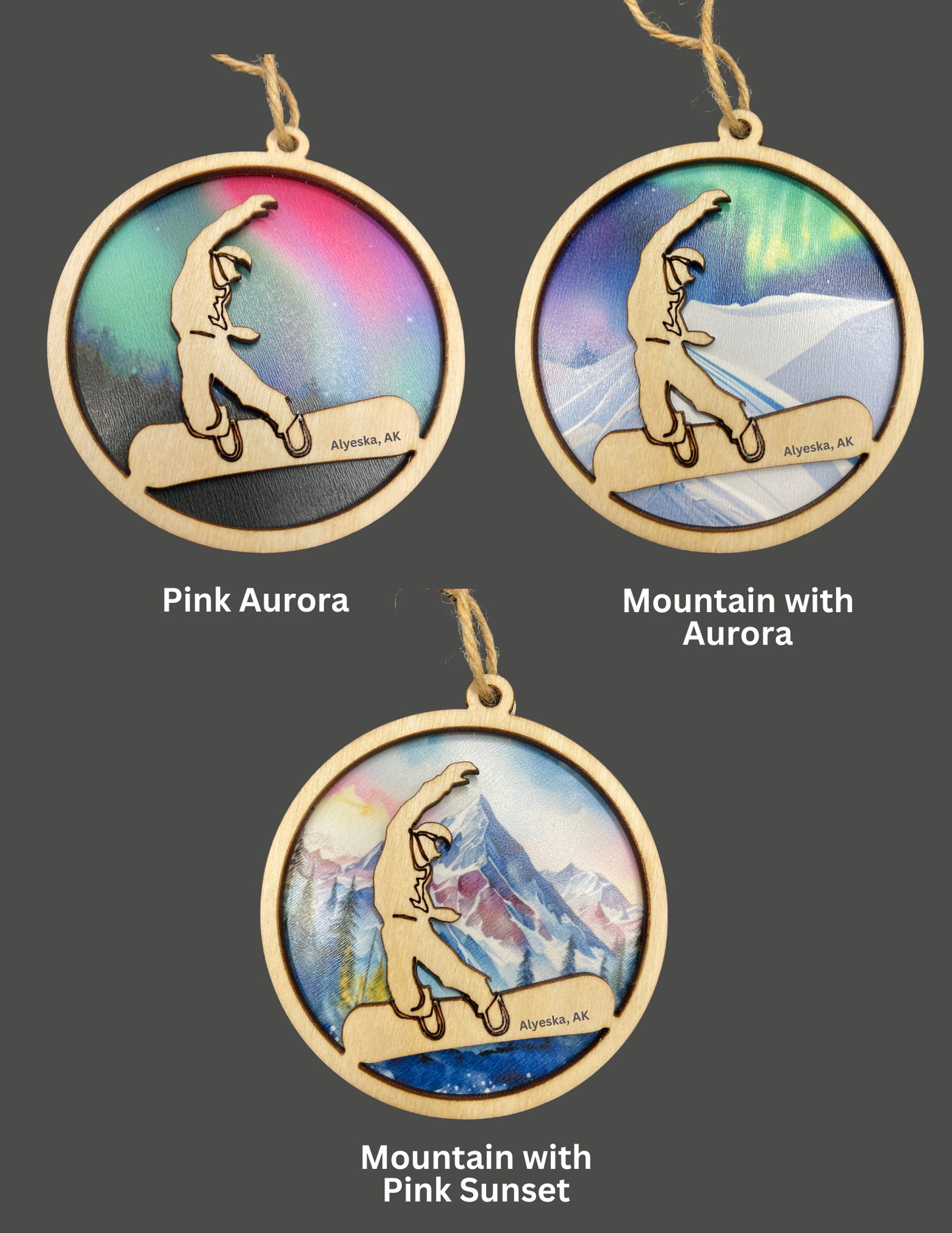 Snowboarder Ornament