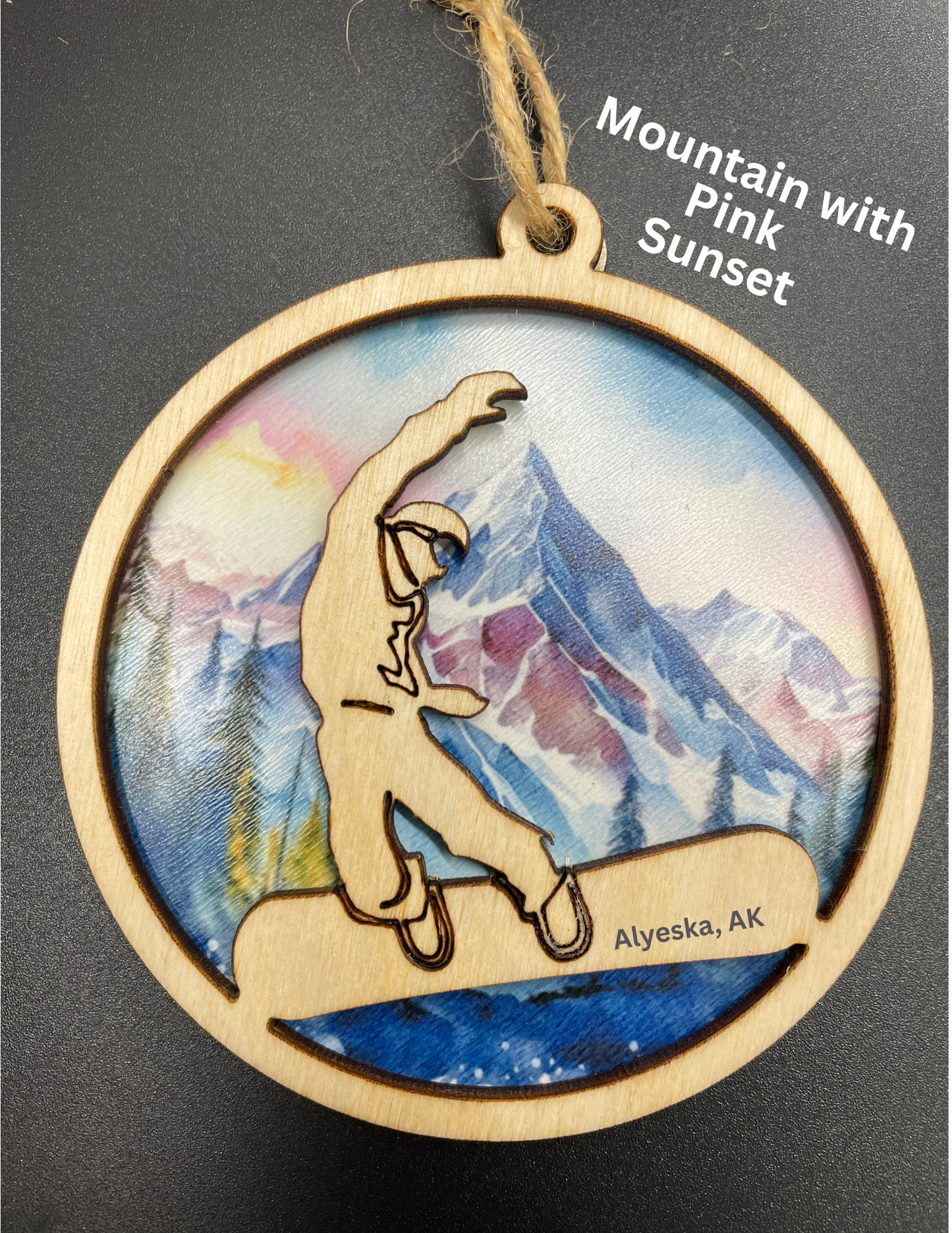 Snowboarder Ornament
